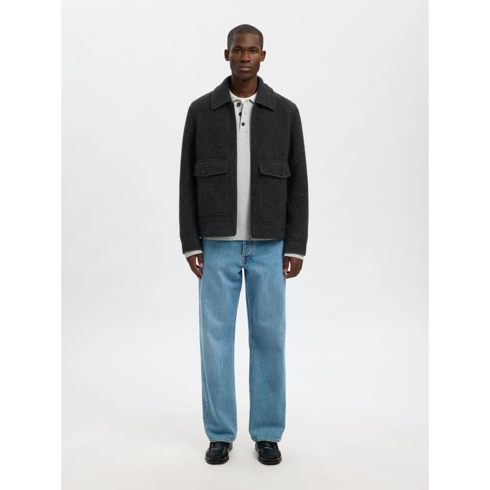 Selected Homme Jakob Wool Blend Jacket | Jarrolds, Norwich